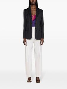 MSGM Geplooide pantalon - Geel