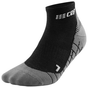 CEP  Women's  Light Merino Socks Hiking Low Cut V3 - Wandelsokken, zwart/grijs