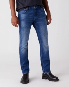 Wrangler Greensboro heren regular-fit jeans hard edge