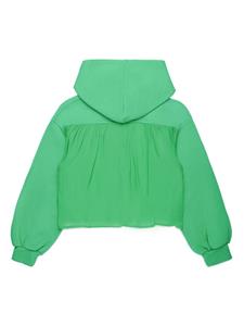 dieselkids Diesel Kids Hoodie met geborduurd logo - Groen