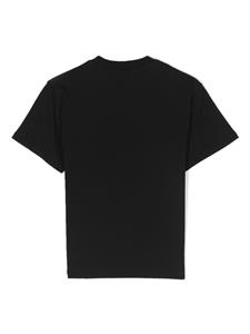 stellamccartneykids Stella McCartney Kids T-shirt met haaiprint - Zwart