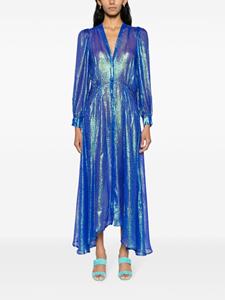 forteforte Forte Forte Midi-jurk met jacquard - Blauw