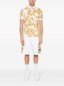 versacejeanscouture Versace Jeans Couture Katoenen T-shirt met print - Wit