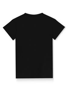 hugokids HUGO KIDS Katoenen T-shirt met logo - Zwart
