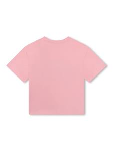 marcjacobskids Marc Jacobs Kids Katoenen T-shirt met print - Roze