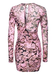 PINKO Mini-jurk met bloemenprint - Roze
