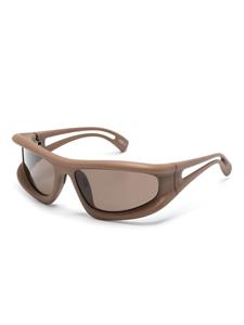 Mykita Marfa zonnebril met cat-eye montuur - Bruin