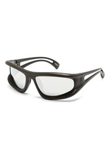 Mykita Zonnebril met schild montuur - Groen