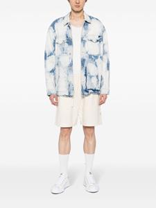 Maharishi Bermuda shorts met trekkoord - Beige