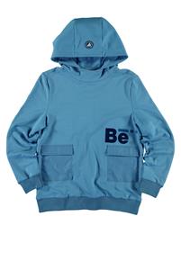 Bellaire  Jongens hoodie met fancy zakken shadow