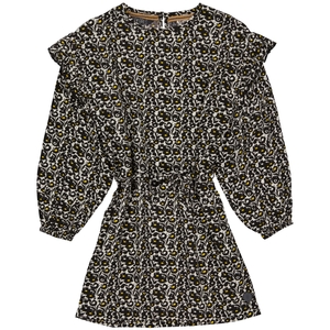 LEVV-collectie Jurk Alea (grey flower)