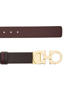 Ferragamo Leren gespriem - Bruin