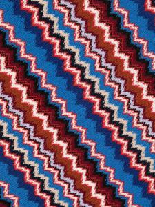 Missoni Sjaal met zigzag patroon - Rood