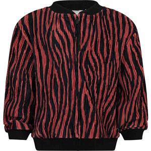 Daily7-collectie Jasje bomber zebra (brick dust)