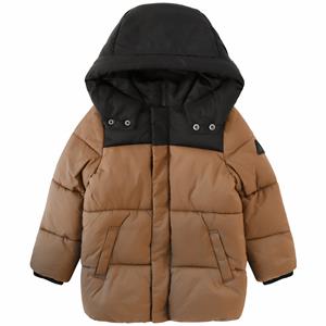 Your Wishes-collectie Winterjas puffer Owen (brons)