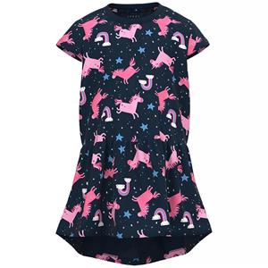 Name It-collectie Zomerjurkje Vigga unicorn (dark sapphire)