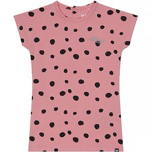 KOKO NOKO-collectie Jurk Noya (bright pink spots)