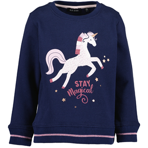 Blue Seven-collectie Trui Unicorn (ultramarin)