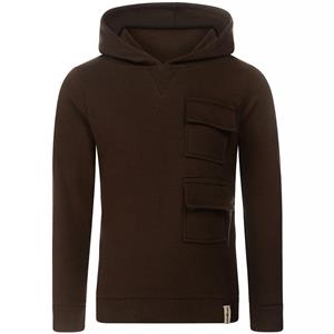 KOKO NOKO-collectie Trui hoodie (dark brown)