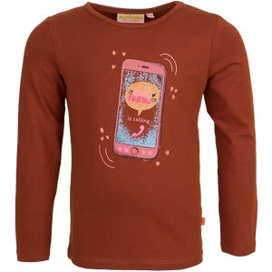 Someone-collectie Longsleeve Juwa (cognac)