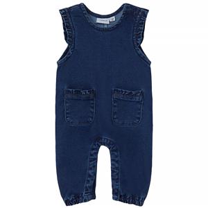 Spijker jumpsuit Mia (dark blue denim)