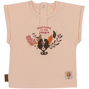 T-shirt Jungle Welcome (pink)
