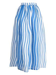 Bambah Gestreepte rok - Blauw