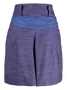 Bambah Geplooide shorts - Blauw