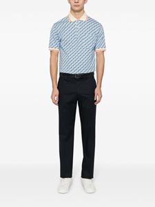 Zegna Geplooide chino - Blauw
