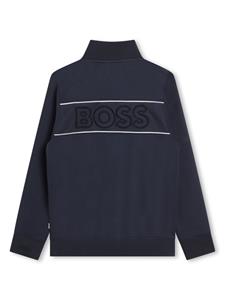 bosskidswear BOSS Kidswear Jack met geborduurd logo - Blauw