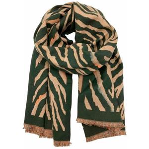 leslii Modeschal, Weicher Schal mit Zebra Muster