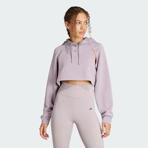 Adidas Training Korte hoodie in effen design
