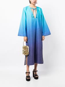 Bambah Mosa linnen tuniek - Blauw