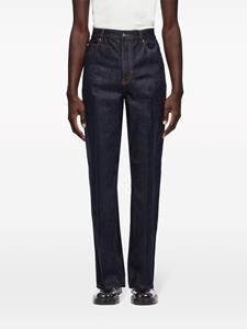 Ferragamo Jeans met contrasterend stiksel - Blauw