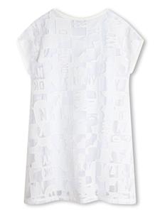 dknykids Dkny Kids Jurk met logo jacquard - Wit