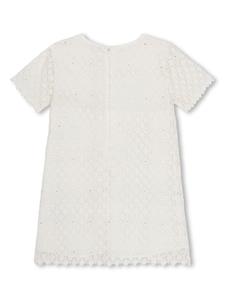michaelkorskids Michael Kors Kids Katoenen jurk - Wit