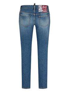 DSQUARED2 Jeans met toelopende pijpen - Blauw