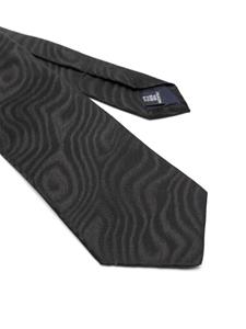 FURSAC patterned-jacquard silk tie - Zwart