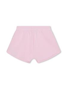 michaelkorskids Michael Kors Kids Katoenen shorts met logoprint - Roze