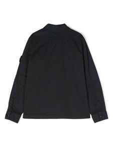 stoneislandjunior Stone Island Junior Katoenen sweater met Compass-logopatch - Blauw