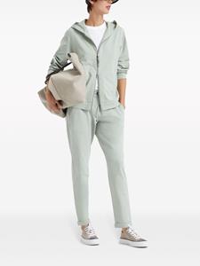 brunellocucinelli Brunello Cucinelli Stretch hoodie - Groen