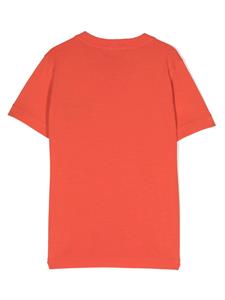 stoneislandjunior Stone Island Junior T-shirt met Compass-logopatch - Rood