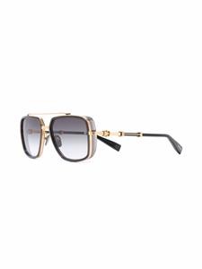 balmaineyewear Balmain Eyewear Zonnebril met piloten montuur - Goud