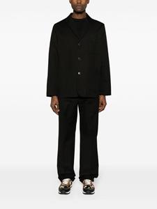 valentinogaravani Valentino Garavani Straight jeans met V-detail - Zwart