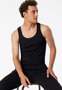 Schiesser Revival Tanktop zwart - Revival Friedrich 