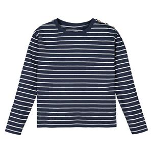 LA REDOUTE COLLECTIONS Gestreept T-shirt met lange mouwen