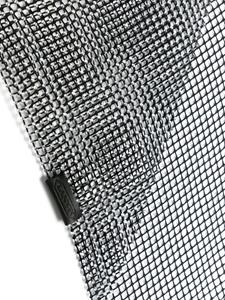 Lanvin Mesh sjaal verfraaid met kristallen - Zwart