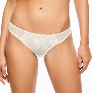 Chantelle Champs Elysées G-String, Kleur: Wit