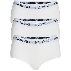 Norvig 3-Pack hipster slip, wit