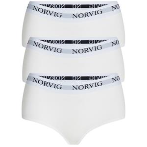 NORVIG 3-pack Hipster Slip, Kleur: Wit